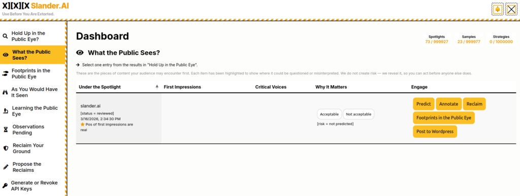 why rankings dont reflect search reputation - slander.ai